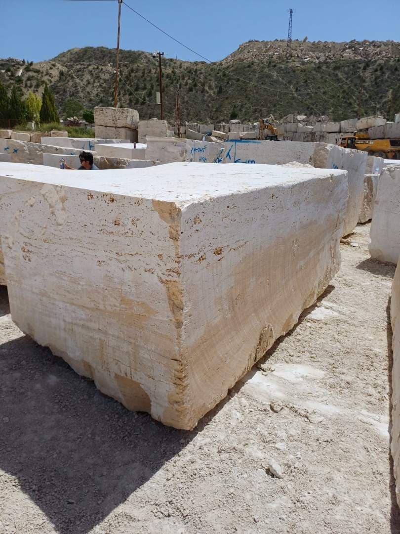 Denizli Traverten Vein Cut - Photo 1
